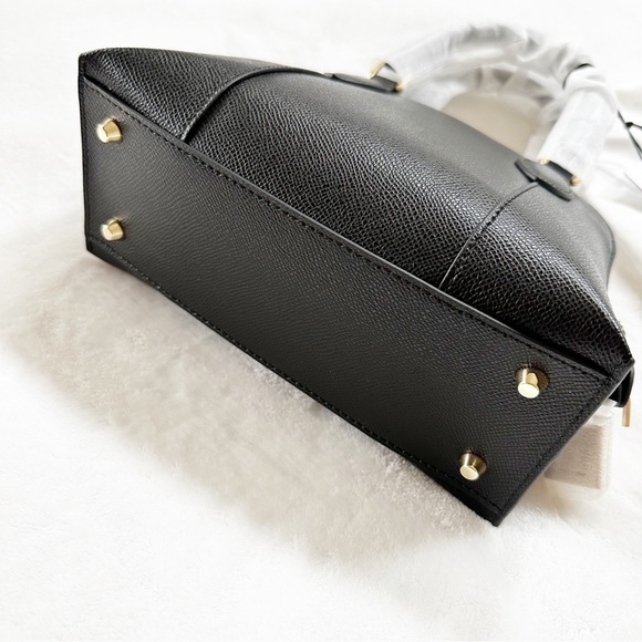 NWT FURLA Vittoria Top Handle Dome Crossbody Bag Black NEW Style WB00539 - Picture 7 of 11